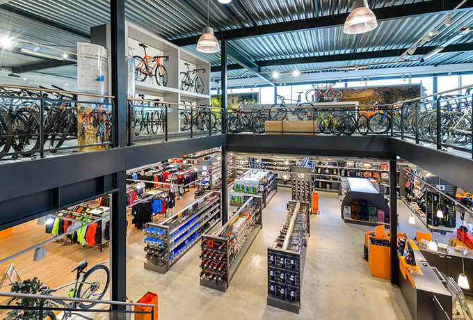 Camerabeveiliging Fietsenwinkel