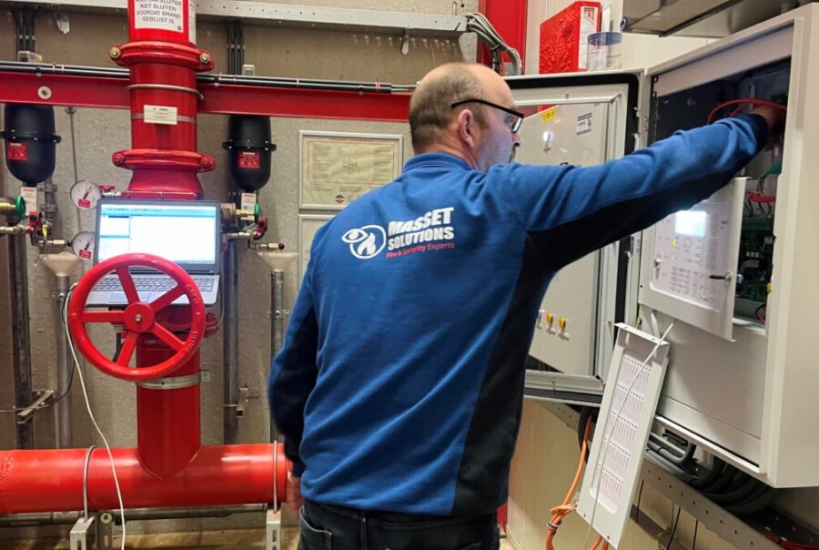 Onderhoud sprinklerinstallatie